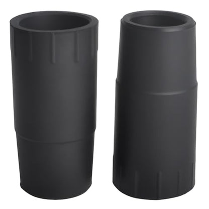 (2-Pack) A20017 Rubber Hose Adapter, Compatible with Fluval 304, 305, 306, 307, 404, 405, 406, 407 Canister Filters with Ribbed Hosing