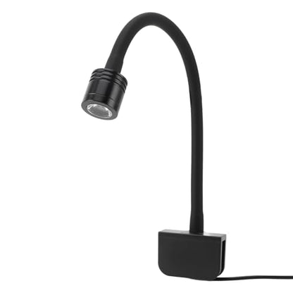 Aquarium Clip On Light for 3-6 Gallon Tanks – 360° Adjustable LED with USB Power (White Light) - size: White Light
