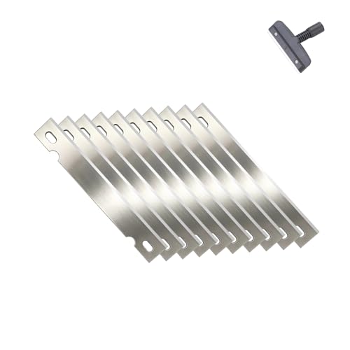 Aquarium Scraper Blades 10Pcs for 4IN1 6IN1 7IN1 9IN1 Cleaning Tools Long Handle Algae Cleaner