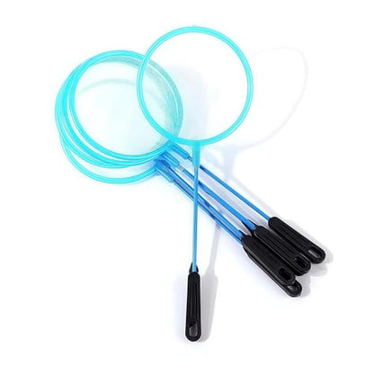 20pcs Aquarium Fish Net Cleaner Net Fish Tank Filter Nets, Brine Shrimp Sieve Fish Net High Density Mesh,Blue