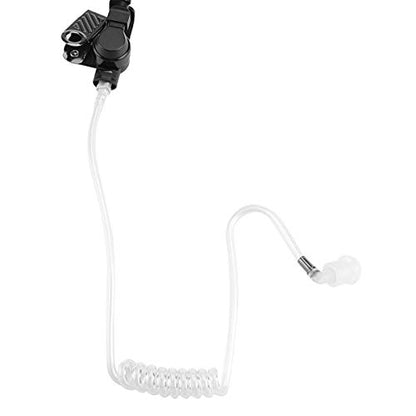 Replacement Acoustic Tube Compatible with Motorola Kenwood Two Way Radio Earpiece or Surveillance Kit Headset (2 Packs) - color: (2 Packs)