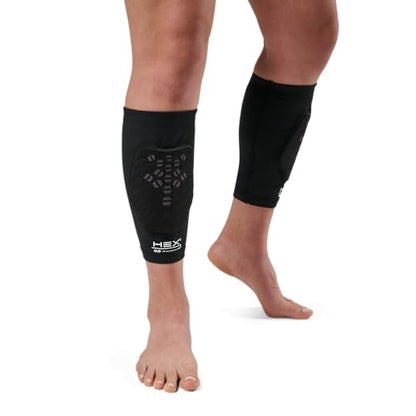 McDavid HEX Viz Knee / Elbow Pad Pair Black/Grey L - color: NEW Black, size: Large