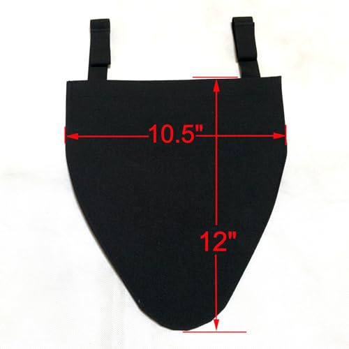 Tactical Airsoft Molle Groin Protector Detachable EVA 800D Nylon Black | 800D nylon rugged build, soft EVA impact padding, detachable design, MOLLE compatible for airsoft tactical use