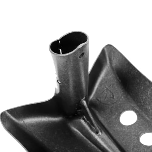 Toddmomy Sewer Shovel Mud Sifting Shovel with 1.5Cm Holes Multi-Use Drain Scoop Tool for Catch Basin Ditch Garden Cleaning 9.44X5.90X5.51 Inch