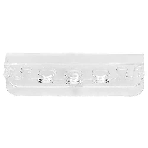Acrylic Transparent Aquarium Tool Holder, Maintenance Rack S, White Clear, Space Saving Organizer - Durable Material, Easy Installation, Ideal for Fish Tank Tools