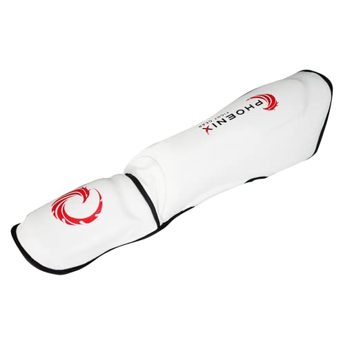 Flight Shin Guards, Extra Padding - color: White, size: X-Large
