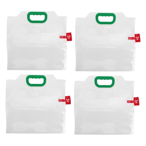 TOYANDONA 4pcs Handheld Fish Transport Bags Leak Oxygenation for Live Fish and Fry Durable Transparent Aquaculture Packaging for Safe Monitoring and Reduced Stress