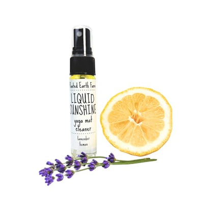 Yoga Mat Spray, 1 oz Lavender Lemon Spray, Liquid Sunshine Room and Body Mist