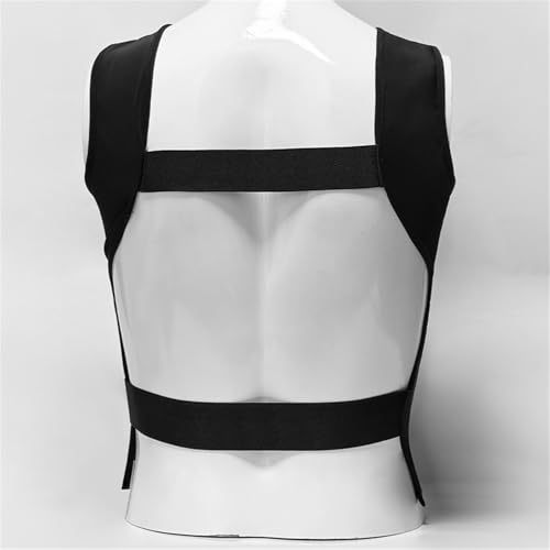 Karate Sparring Vest Taekwondo Chest Protector Black White - color: Black, size: X-Large