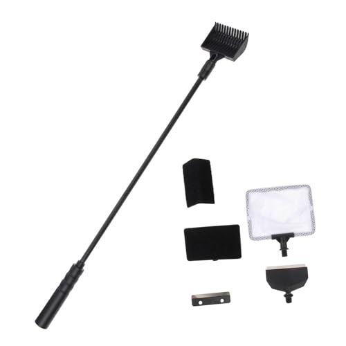 Balacoo 1set Fish Tank Cleaning Tools Aquarium Brush for Scrubbing Easy Install and Detach Multi-Functional Aquarium Cleaning Accessories