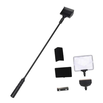 Balacoo 1set Fish Tank Cleaning Tools Aquarium Brush for Scrubbing Easy Install and Detach Multi-Functional Aquarium Cleaning Accessories