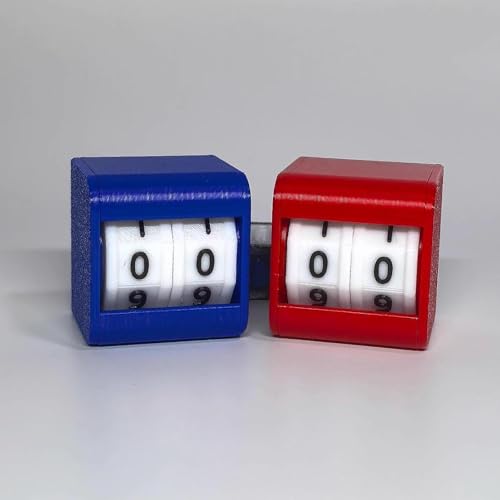 Billiards Snooker Scoreboard Scoring Device Score Keeper for P.E Classroom Activities Basketball Games