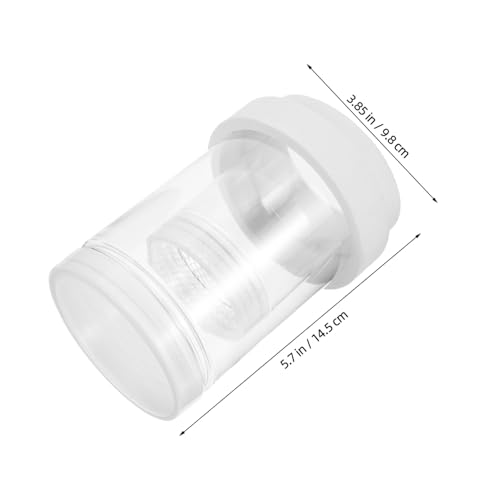 BESPORTBLE 1 Set Floating Fish Breeding Box Aquarium Isolation Incubator for Fry Clownfish Guppy Betta and Shrimp Easy Clean Automatic Water Level Sturdy Design - size: 14.50X9.80X9.80CM
