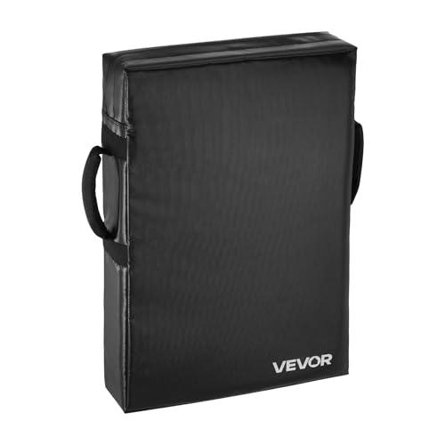 VEVOR PVC Step Over Dummy, High-Density Sponge Blocking Pad Equipment, Heavy Duty Tackle Dummies with Handles, Great for Footwork Drills Sports Training Practice - size: 1PC 24*16inch Blocking Pad