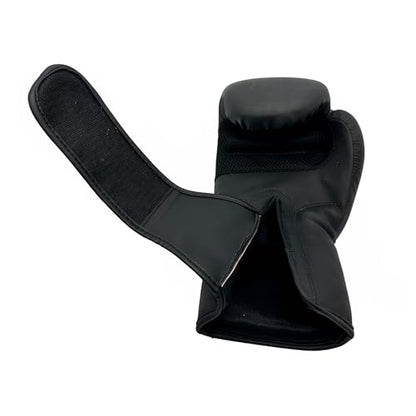 TMA Boxing Gloves for Women - Punching Bag Gloves, Training Boxing Equipment - Kickboxing & Muay Thai Gloves, Punching Gloves, Adult Boxing Gloves - color: Black, size: 10 OZ