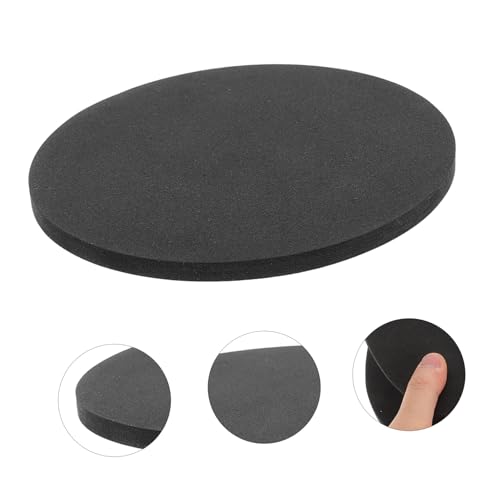 UPKOCH Shock-Absorbing Non-Slip Fish Tank Leveling Mat Waterproof Round Aquarium Pad Tank Cushioning Suitable for Micro Landscape Bottles and Terrariums - size: 12.00X12.00X1.00CM