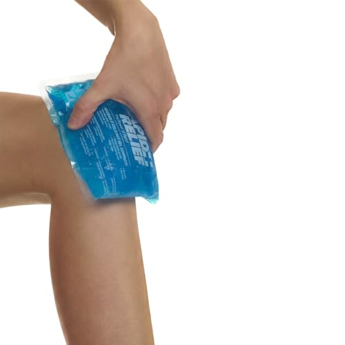 Rapid Relief Gel Ice Pack, Reusable Cold Pain Relief, Small 4x6 Inch 1 Ct - size: 4 x 6 Inch
