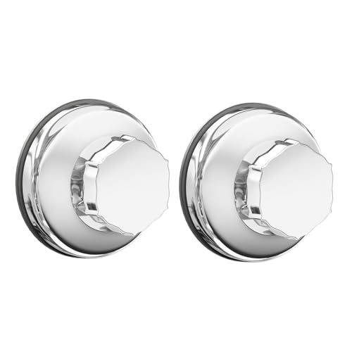 SANNO Powerful Vacuum Suction Cups replacement for Shower Caddy, Sope dish,Double Hooks- Set of 2 - style: 2