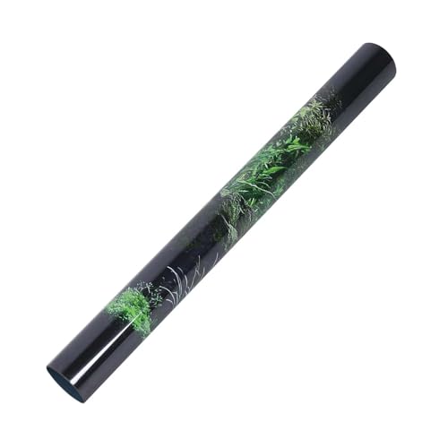 Aquarium Background Aquarium Decoration Sticker, DIY Aquarium Fish Seafloor Water Grass Background Painting PVC Sticker(91 * 50cm)