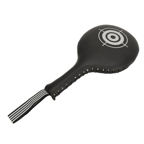 Boxing Target Paddle Kickboxing Hitting Target Pad Martial Arts Training Equipment Taekwondo Karate Kickboxing for Martial Arts Training (Black)