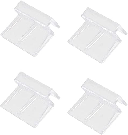 4Pcs Plastic Aquarium Fish Tank Glass Cover Clips Support Holders 6mm Lovely and professional