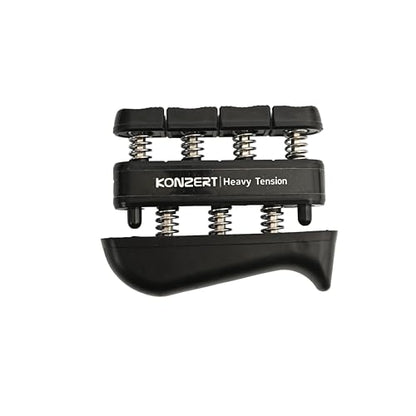 Finger Strengthener - Grip Strength Trainer, Forearm & Hand Gripper Exerciser, Strengthening Grip for Therapy, Guitar Handgrip, Wrist Strengtheners - size: Heavy Tension of 9 LBS