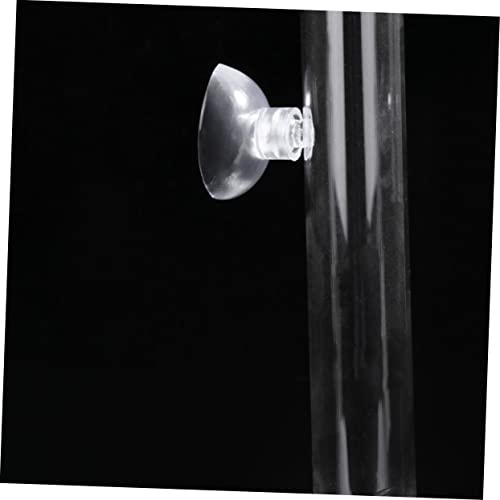 BESPORTBLE Transparent Glass Shrimp Feeding Tube Set Feeder Tray for Aquarium Durable and Reliable Glass Design Convenient Feeding for Fish and Shrimp Easy to Install