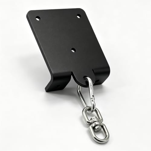 Heavy Punching Boxing Bag Hanger - Heavy Duty Bag Hanger Bracket,360° Rotation Wall Ceiling Mount Wood Beam Hook for Boxing Muay Thai Training,Aerial Yoga Swing & Hammock