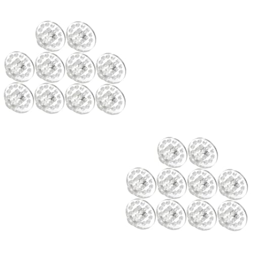 LIOOBO 2sets Acrylic Tank Base Rack for Aquarium Marine Source Decor Smooth Line 10pcs*2