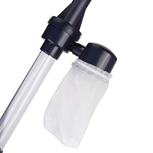 SUNGOOYUE Aquarium Vacuum Sand Washer Electric Gravel Cleaner Kit ABS Multi Function Water Changer 520L H Telescopic 16.3 to 32.9in Fish Tank Cleaning Tool for Home Aquariums