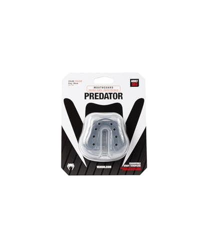 Venum Predator Mouthguard - Strap/Strapless - color: Grey/Black