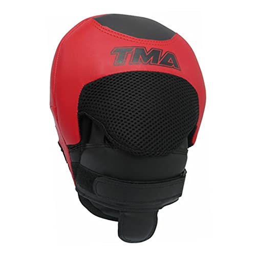 TMA Curved Focus Pads Mitts,Hook and Jab,Punch Bag Kick Boxing Muay Thai MMA US