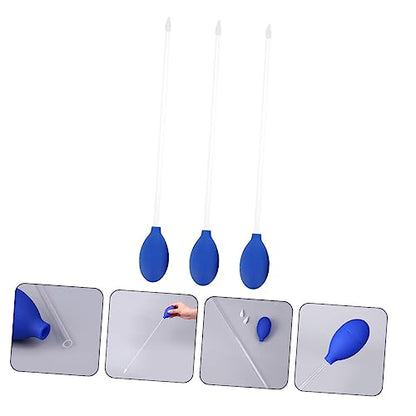 Totority 3pcs Manual Fish Tank Siphon Portable Water Changer for Easy Aquarium Maintenance for Washing and Waste Removal