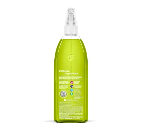 method All-Purpose Cleaner Spray, Lime + Sea Salt, 28 fl oz | Cuts Grease & Grime on Counters, Glass, Sealed Wood & Floors, for Kitchen & Bathroom, Controlled Mist, Streak Free - size: 28 Fl Oz (Pack of 1)