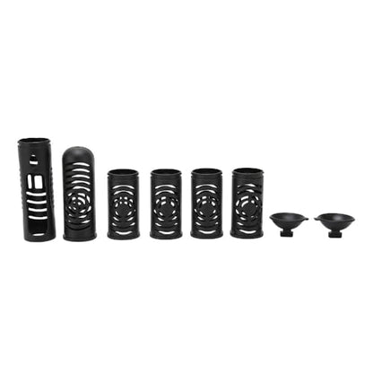 Black ABS Fish Heater Protective Case Explosion Proof High Temp Resist Aquarium Fish Tank Heater Guard Accessories