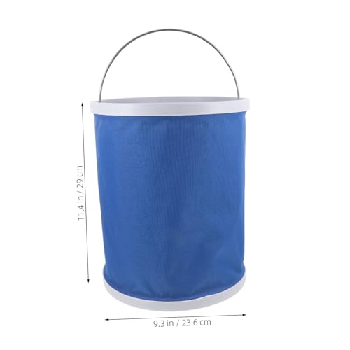 ULTECHNOVO Water Container Portable Folding Bucket for Camping Fishing Car Washing Space-Saving Design Versatile and - for Outdoor Activities