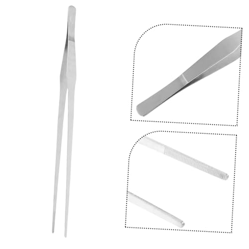 Toddmomy Aquarium Plant Substrate Tweezer Aquarium Cleaning Tool Fish Tank Gravel Cleaning Clip