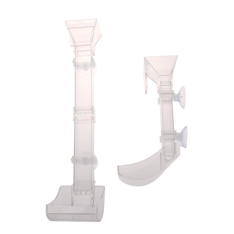 1PC Aquarium Transparent Feeding Tube Set Acrylic Aquarium Feeder Shrimp Feeder Feeding Container Accessories Tools（28cm）