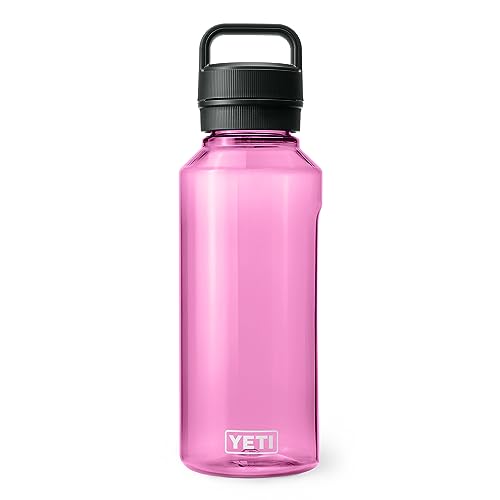 YETI Yonder Water Bottle with Yonder Chug Cap, Lightweight, Leakproof and BPA-Free - color: Power Pink, style: 50oz