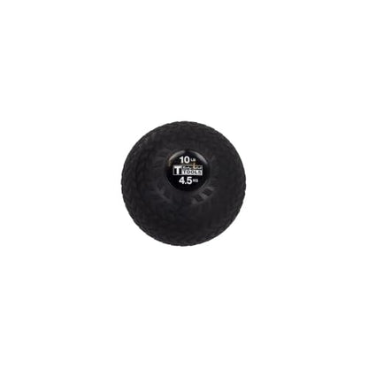 Body-Solid Tools (BSTTT10) Tire Tread Slam Ball, Non Bouncing Cardio Endurance Balls for Strength Training and Weight Loss Workout, Core Exercise and Home Gym Fitness, 10 lb