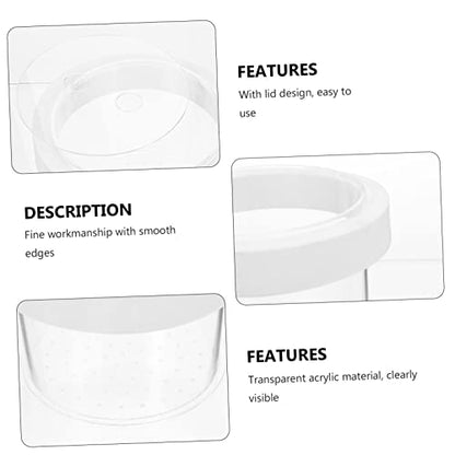 Generic Floating Aquarium Breeder Box Acrylic Fish Tank Isolation Box for Fry Young Fish Multi Functional Breeding for Small Aquariums for Fish