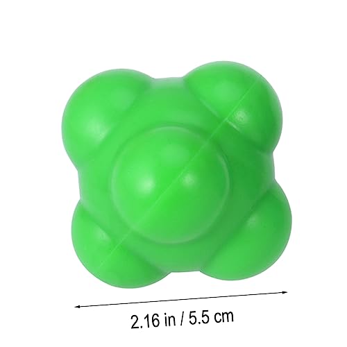 SUPVOX Agility Training Ball 6-Sided Reaction Ball for Hand-Eye Coordination Reflex Training