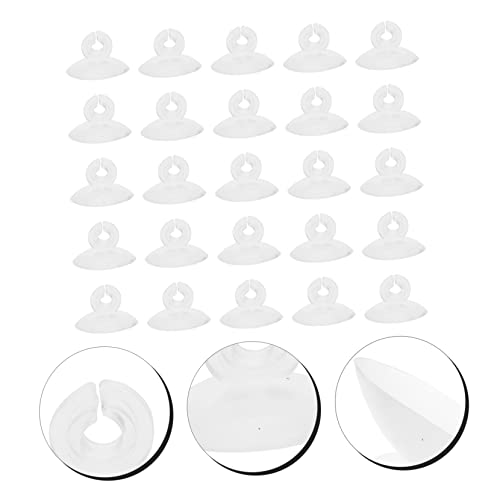 25pcs Aquarium Cup Clips for Airline Tubing Fixing Hose Clamp for Fish Tank Lightweight for Fish Farmers and Aquarium Enthusiasts Easy to Replace