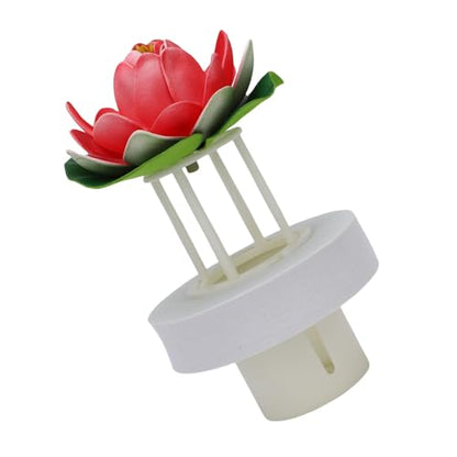 Fish Tank Atomizer Float Water Aquarium Mist Maker Splash Guard Floating Buoy Accessory for Pond Water Fountain White