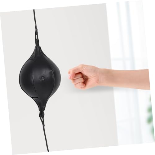 VICASKY 1 Set Boxing Reaction Ball PU Double End Speed Training Bag for Reflexes Coordination Durable Hanging Design for Efficient Space Use Boost Emotional Release Reflex Enhancement
