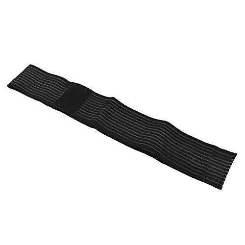 Elastic Ankle Support Bandage Breathable Ankle Brace Guard Sports Knee Elbow Wrist Calf Thigh Compression Wrap Ankle Exercise Wrap Strap for Running Riding Fitness - color: Black