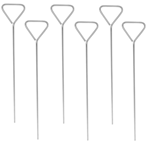 Ciieeo 6pcs Stainless Steel Triangle Cell Spreader Rods Lab Tools for Petri Dishes Laboratory Cell Applicator Spreaders Laboratory Science Experiment Kit