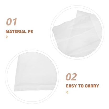 50PCS Live Fish Bags: Open Top Plastic Bags for Live Fish Transport, Shipping - 4.3 Mil Thick - 14x6 Inches - Leak-Resistant Clear Containers for Transporting Marine
