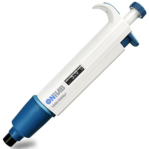 ONiLAB 1000-5000μl Multi-Volume Adjustable Autoclavable Micropipette/Pipettor, Single Channel, 7010101017 - size: 1000-5000μl