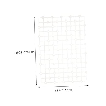 2pcs Aquarium Gravel Board Dividers Transparent Professional Tank Separator Easy to Install Splicing Isolation Panels for Freshwater and Fish Tanks - color: Transparent